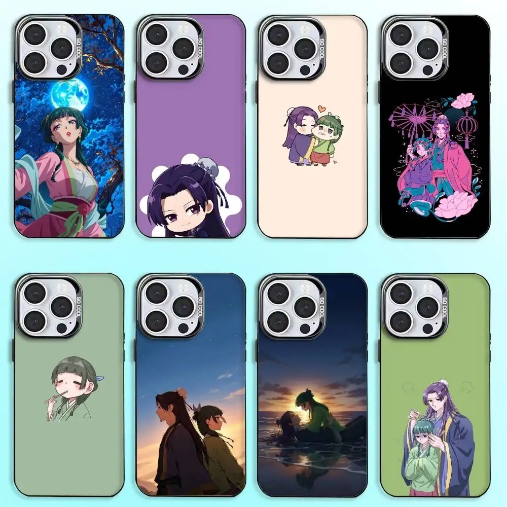 

The A-Apothecary Diaries Phone Case For iPhone17,16,15,14,13,12,11 Plus,Pro Max Black Candy Matte Shockproof Cover