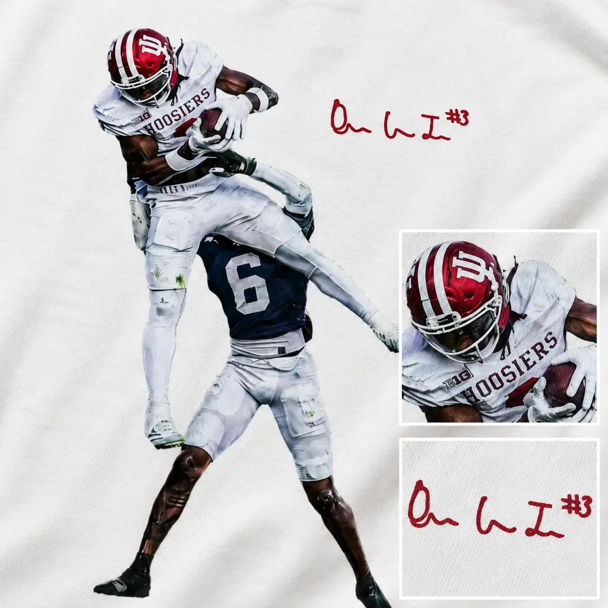 COOPER JR. 'THE CATCH' TEE Adult and Youth T-Shirt Sweatshirt, Omar Cooper Jr. Shirt, # Hoosierrr Merch, Graphic T-Shirts, Indiana Football Game Day Shirt, Men's Clothing Clothes Merch, Streetwear, Gift For Him and Her