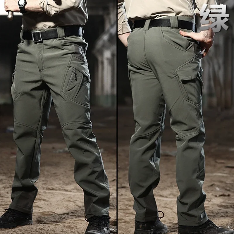 

Plus Size 6XL Elastic Military Tactical Pants Men City SWAT Combat Army Trousers Many Pockets Waterproof Casual Cargo Pants Male