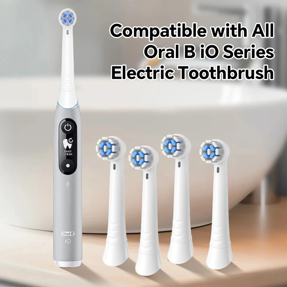 Replacement Toothbrush Brush Heads Compatible with Oral B iO Electric Toothbrush 2 3 4 5 6 7 8 9 10 Series Electric Toothbrushes image 6