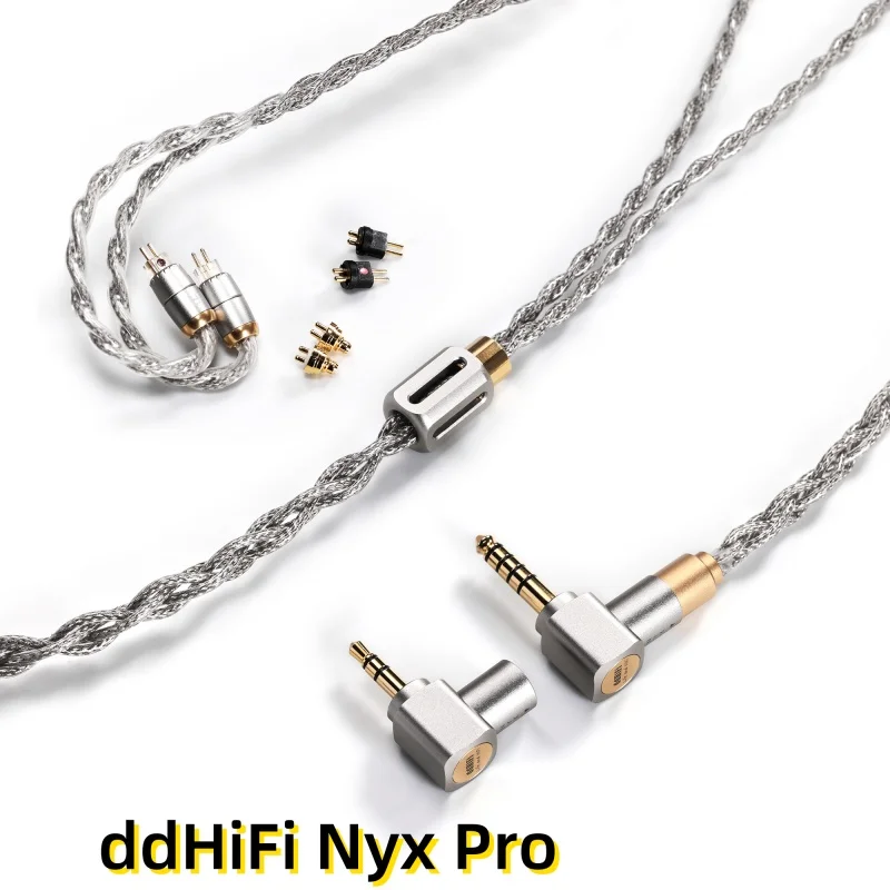 DdHiFi BC130Pro Nyx Pro Earphone Upgrade Cable 4.4 Balanced/3.5 Single ended Interchangeable Plug Pin