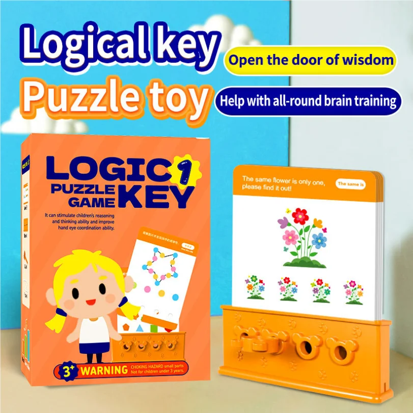 لعبة ألغاز مفتاح المنطق الإنجليزي مفتاح المنطق عبر الحدود النسخة الإنجليزية لعبة ألغاز للأطفال