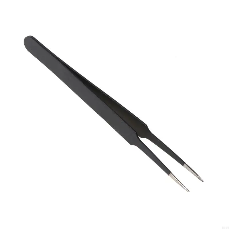 Pinça aço carbono R1WB TWEEZERS ESD-15/ESD-14 TWEEZERS ANTI-ESTÁTICA DA TIPA TIPA CURVADA ANTESTÁVEL PARA JOVIAS LAB