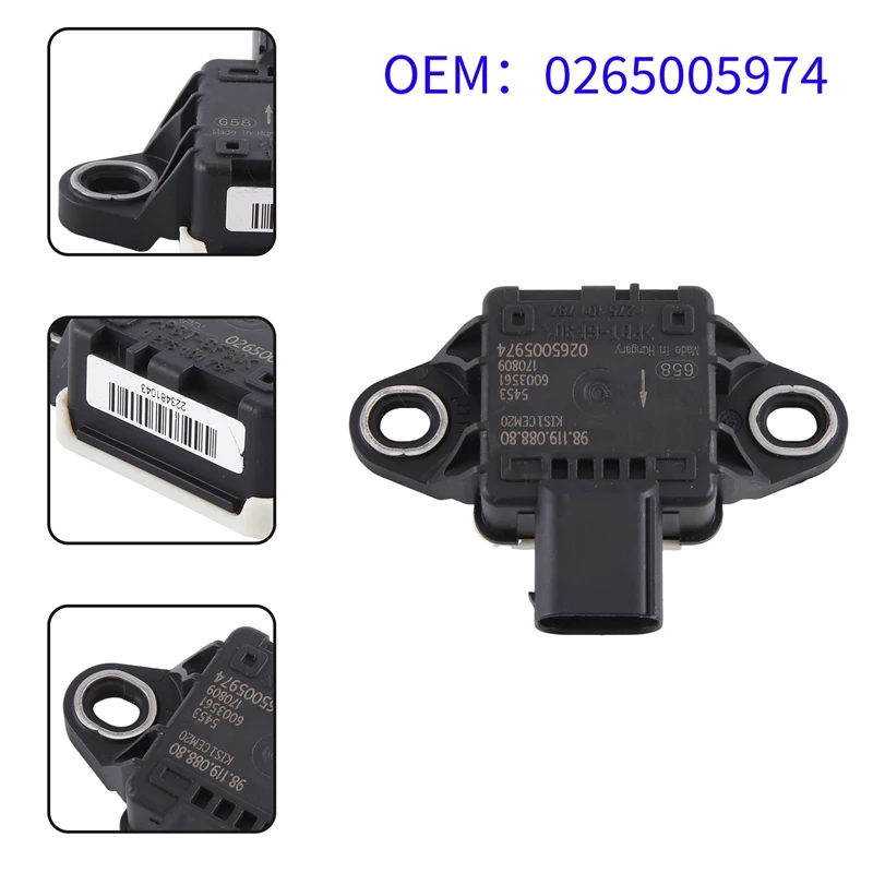 0265005974 4549.39 Car Central Inertial Unit Sensor Parts Accessories For Peugeot 3008 4008 Citroen C4L C4 C6