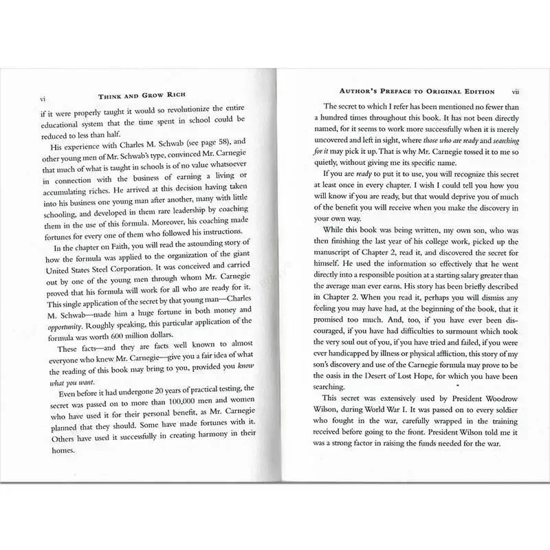 Romances clássicos inspiradores Pense e crescem ricos