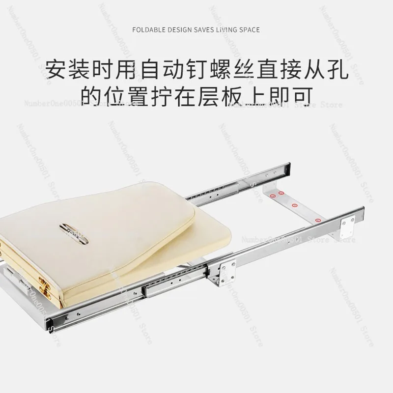 

55 Folding Ironing Board Hidden in Wardrobe Closet with Iron Rest