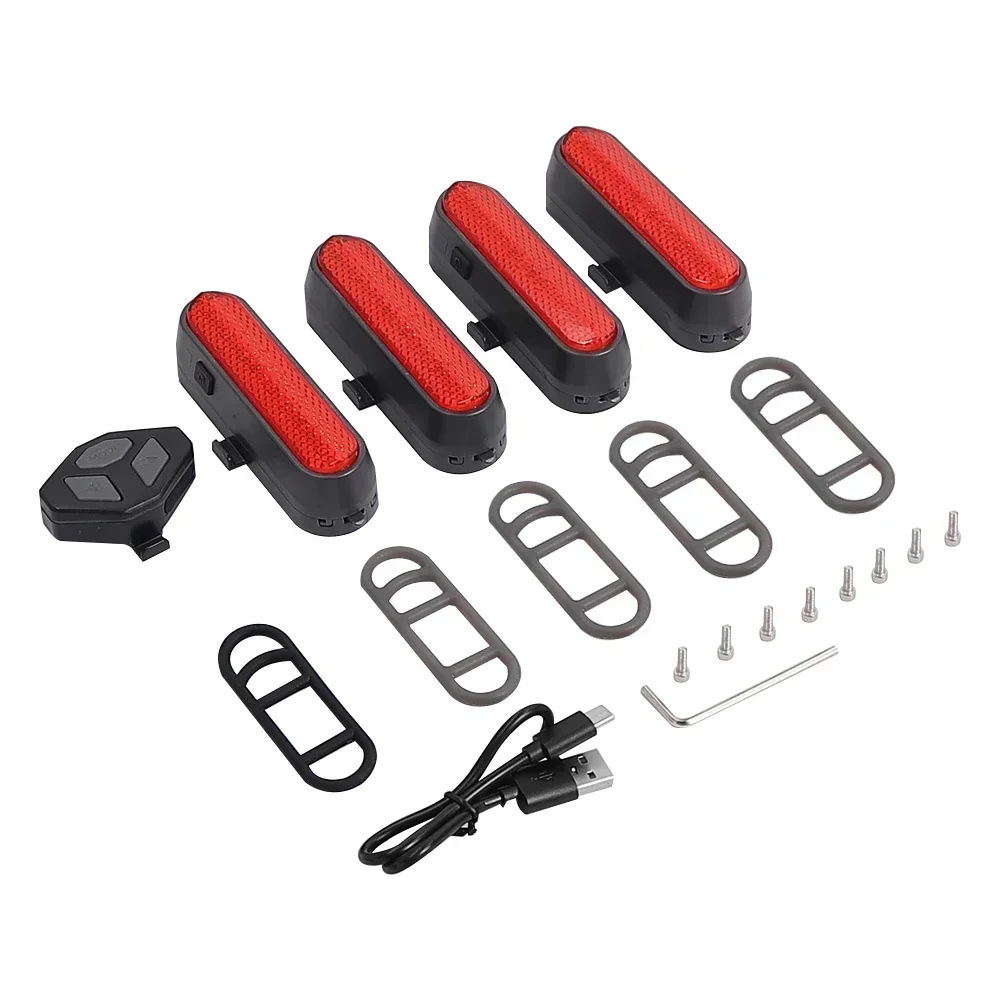 Turn Signal Light LED Remote Control for Xiaomi M365 1S Pro Electric Scooter Warning Turn Signal Light Intelligent Durable Parts