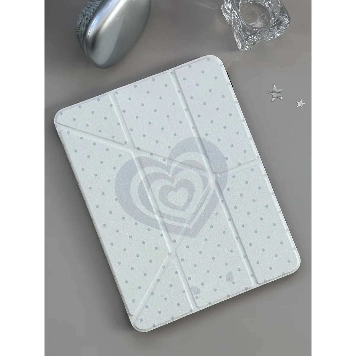 Polka Dot Wings For IPad Pro 11 Case 10.2 9/8/7th Generation 9.7 5/6th Air4/5 10th 10.9 Air 3 10.5 Pro 12.9 Mini 6 Y-Fold Case