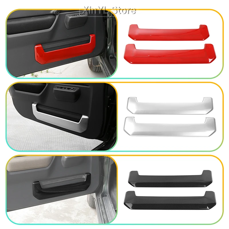 

Car Door Interior Storage Box Panel Decoration Cover Trim Stickers for Suzuki Jimny 2007-2017 Car Accessories Styling 1Pair