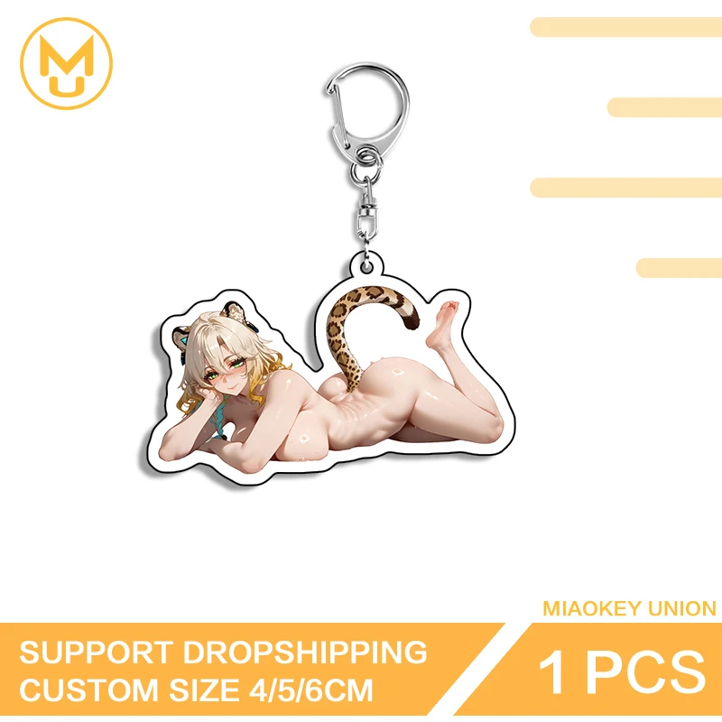 هنتاي جيرل Xilonen Genshin تأثير فني جذاب رائعتين مزدوج الوجهين الاكريليك كيرينغ للجنسين قابل للتعديل أنيمي الأجهزة الطرفية #1