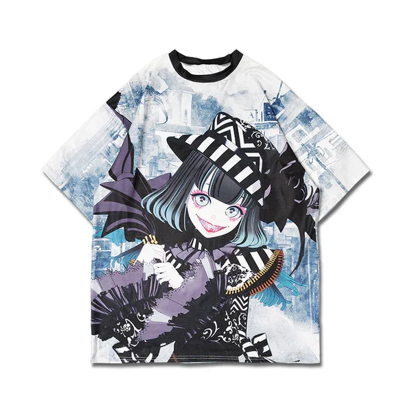 2026 Sommer Mode Neues Kawaii Niedliches Element-Design Muster T-Shirt 3D-Druck Outdoor-Aktivitäten Cosplay-Kleidung Top T-Shirt
