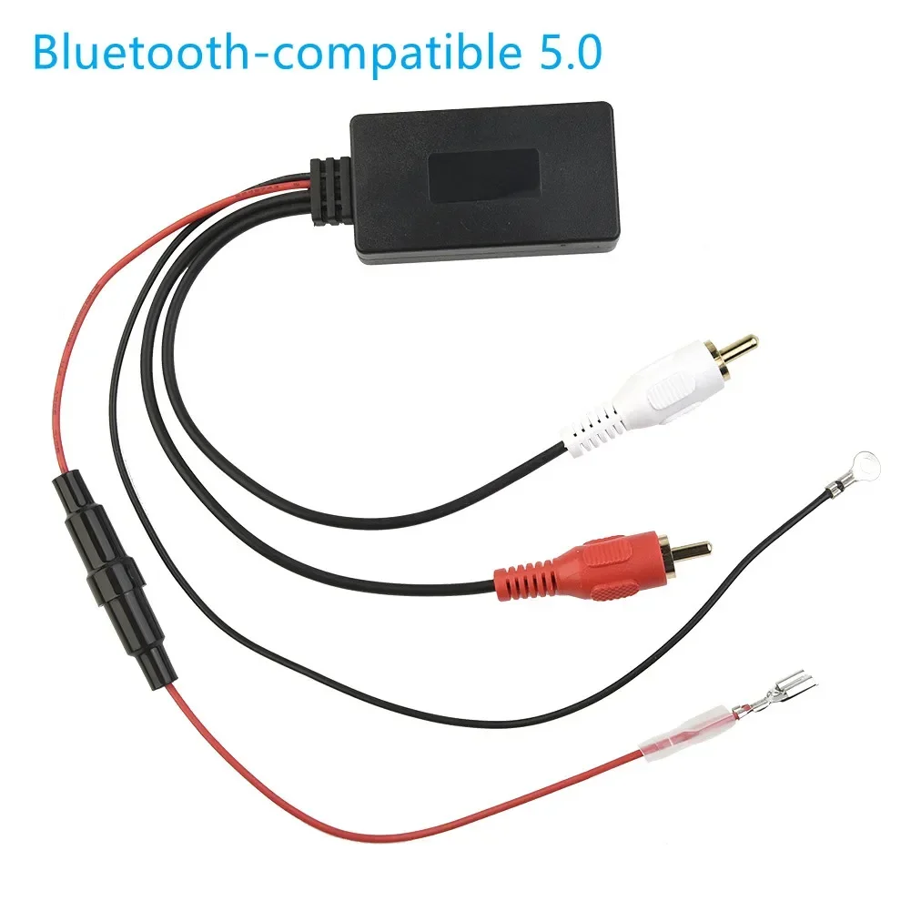 

Car Wireless Bluetooth- Receiver Module Bluetooth- 5.0 Music Radio Stereo Audio- Cable Adapter 2RCA Connector- Music AUX Adapter