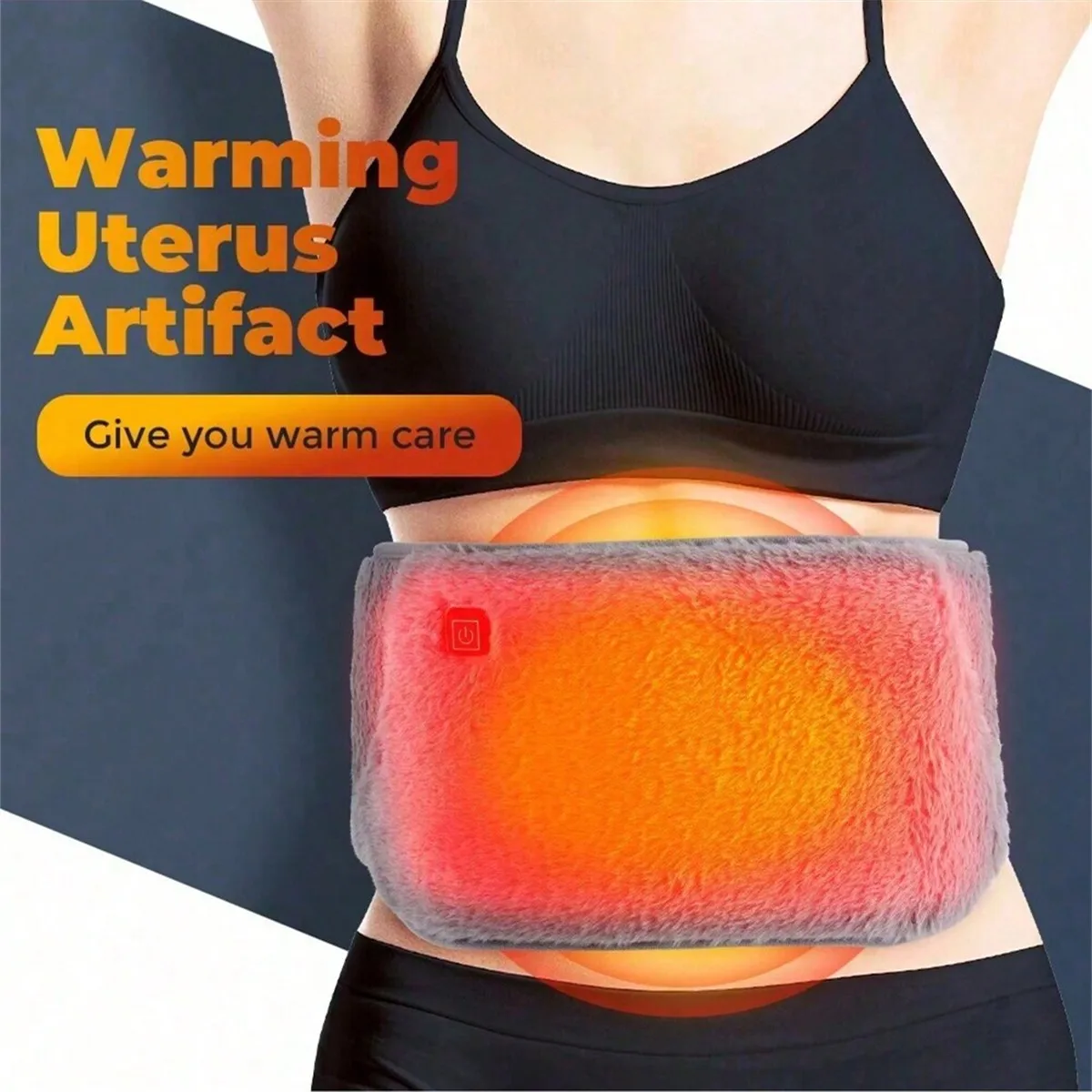 Electric Heating Belt USB Hand Warmer Winter Heater Waist Warmers Hot Compress Therapy Abdominal Lumbar Uterus Warming Pad