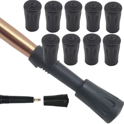 20 pieces/10 pair Nordic Walking Pole Trekking Pole Tip Protectors Rubber Pads Buffer Replacement Tips End for Hiking Stick