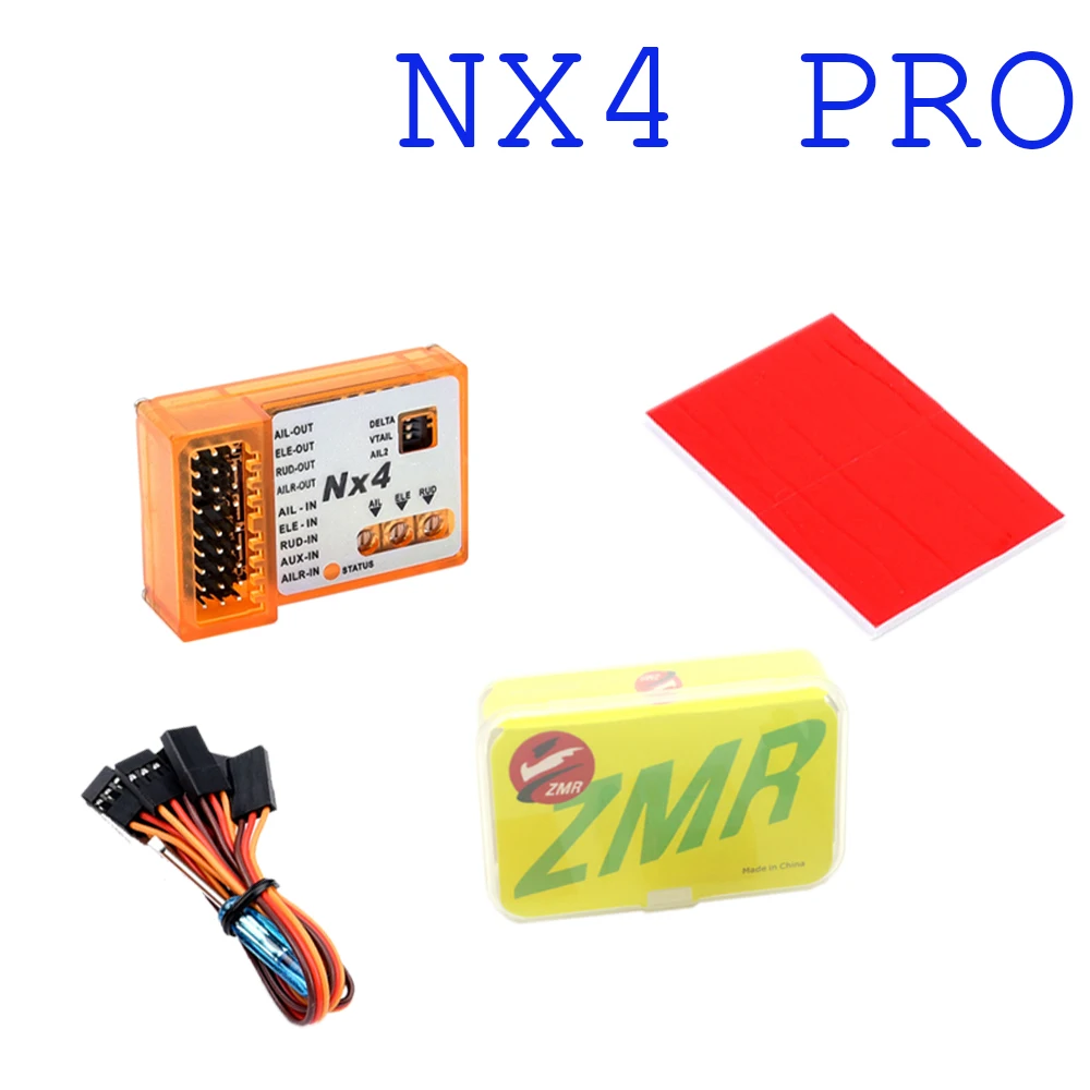 ZMR NX4 PRO EVO Flight Controller Board 3D Flight giroscopio Balance per aerei ad ala fissa RC