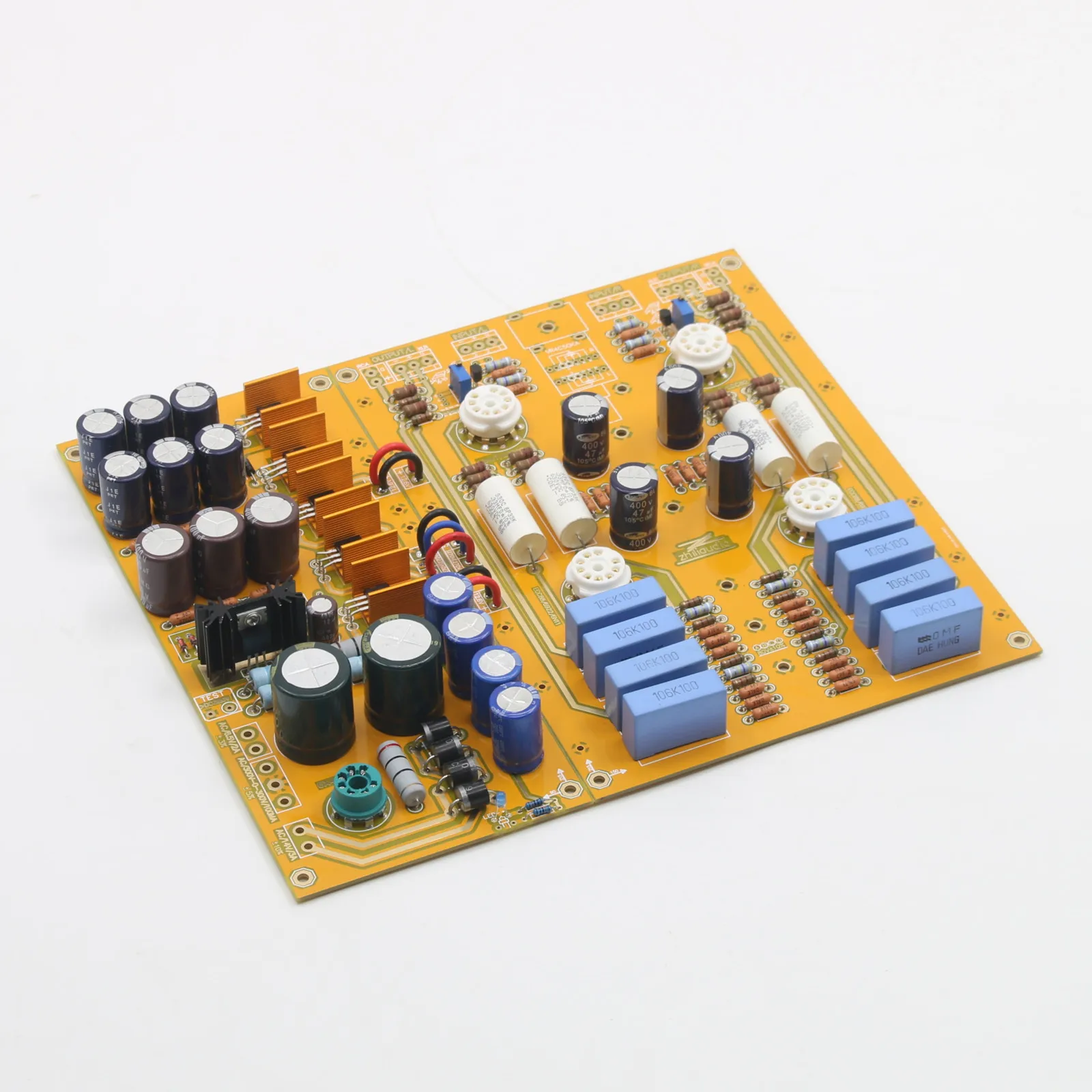 Assemble ECC82+ECC88 Vacuum Tube Audio Preamplifier Board XLR&RCA In Out Reference ARC Sound Amplifier Circuit