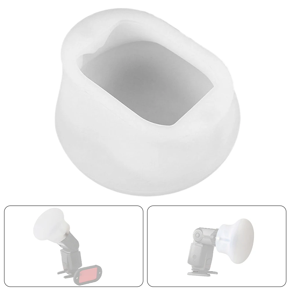 العالمي لينة سيليكون كاميرا فلاش الناشر قبة ترتد صالح التصوير اكسسوارات ل Godox V860 V850 TT685 TT600 MF12
