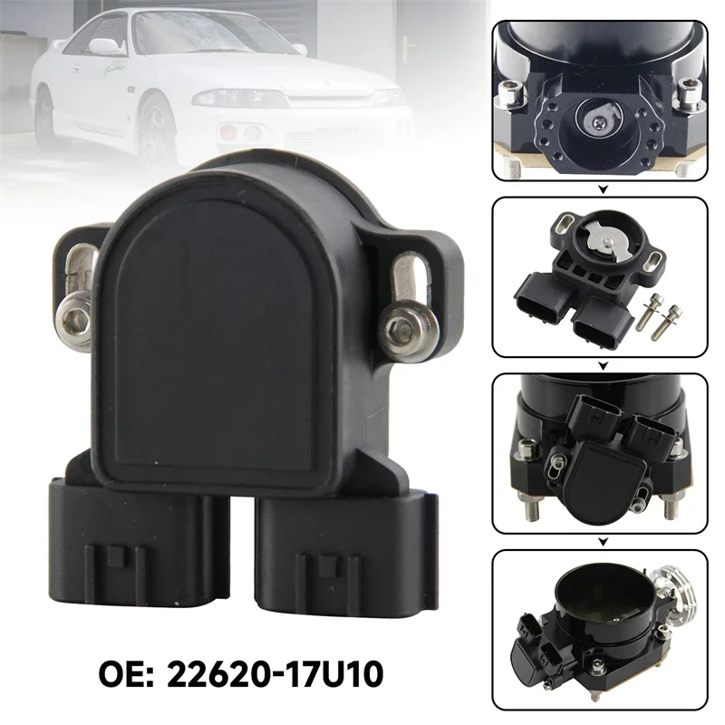 TPS Throttle Valve Switch Fit For Nissan Skyline R33 R34 GTS25 RB25DET RB26DET Black