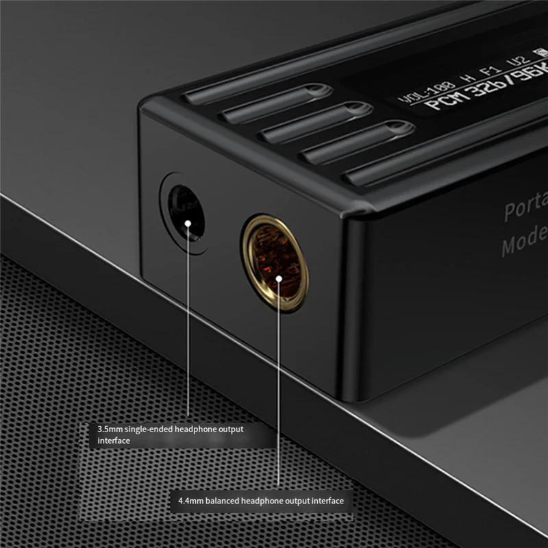 【تخليص】TE PRO صوت محمول عالي الدقة Hifi DAC Amp مخرجات 3.5 مم و4.4 مم مع مخرجات مزدوجة عالية الأداء CS43198 DAC