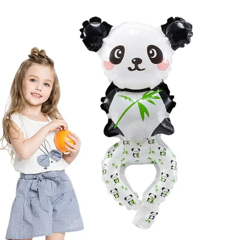 Animal Shape Balloon Headband Balloon Animal Hoop Band Portable Inflatable Headband Cartoon Hand Wearing Balloons Headband For