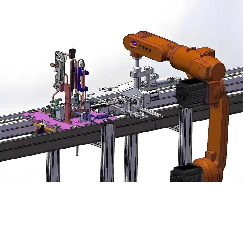 Intelligent Manufacturing Production Assembly Speed Chain Conveying Robot Online Assembly Line