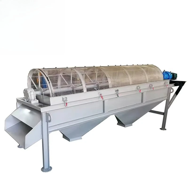Rotary Trommel Drum Screen Compost Sifter Machine