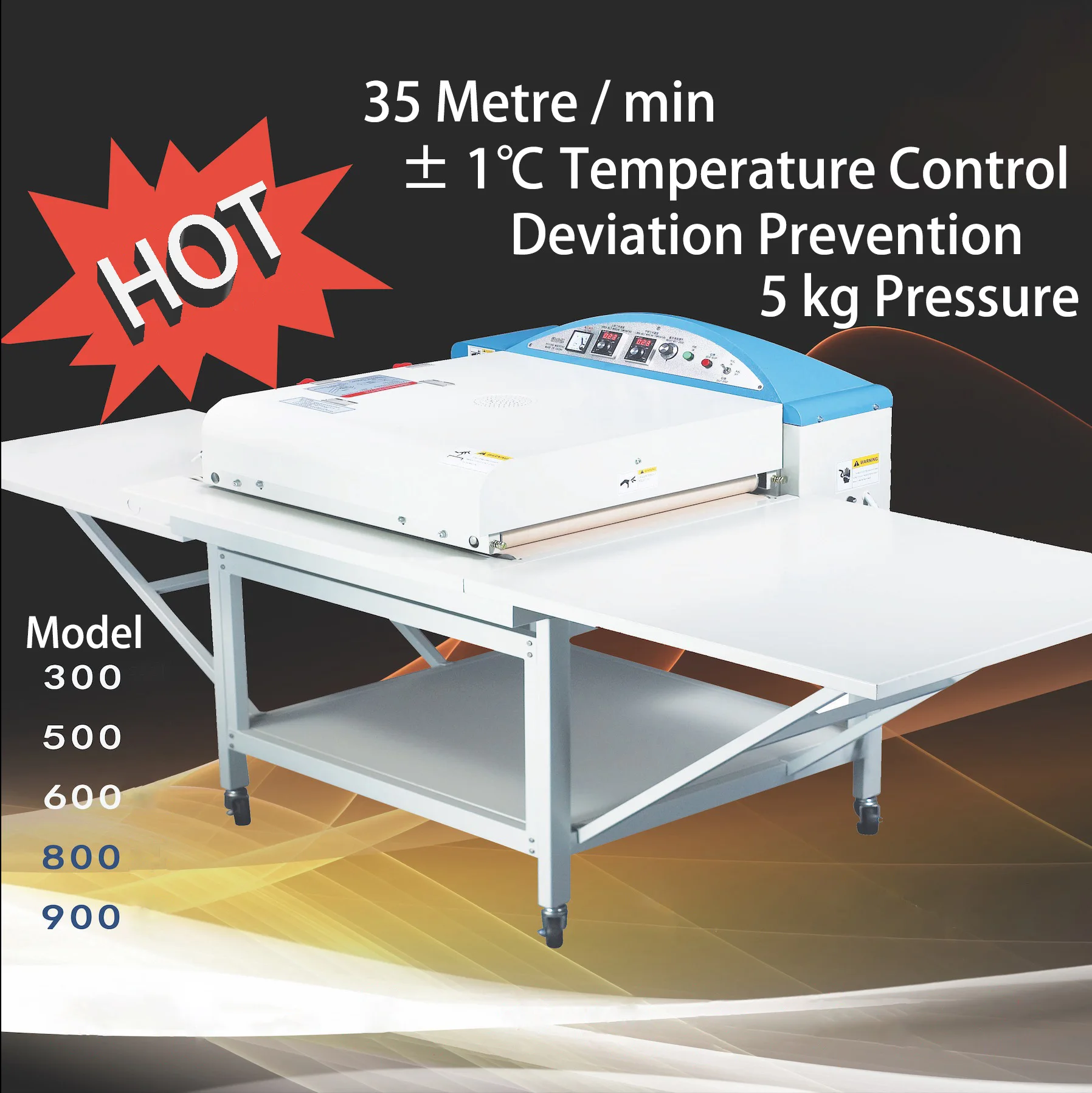 High Speed Heavy Duty Multifunction Fusing Machine Clothing Lining Press Machine Bonding Machine