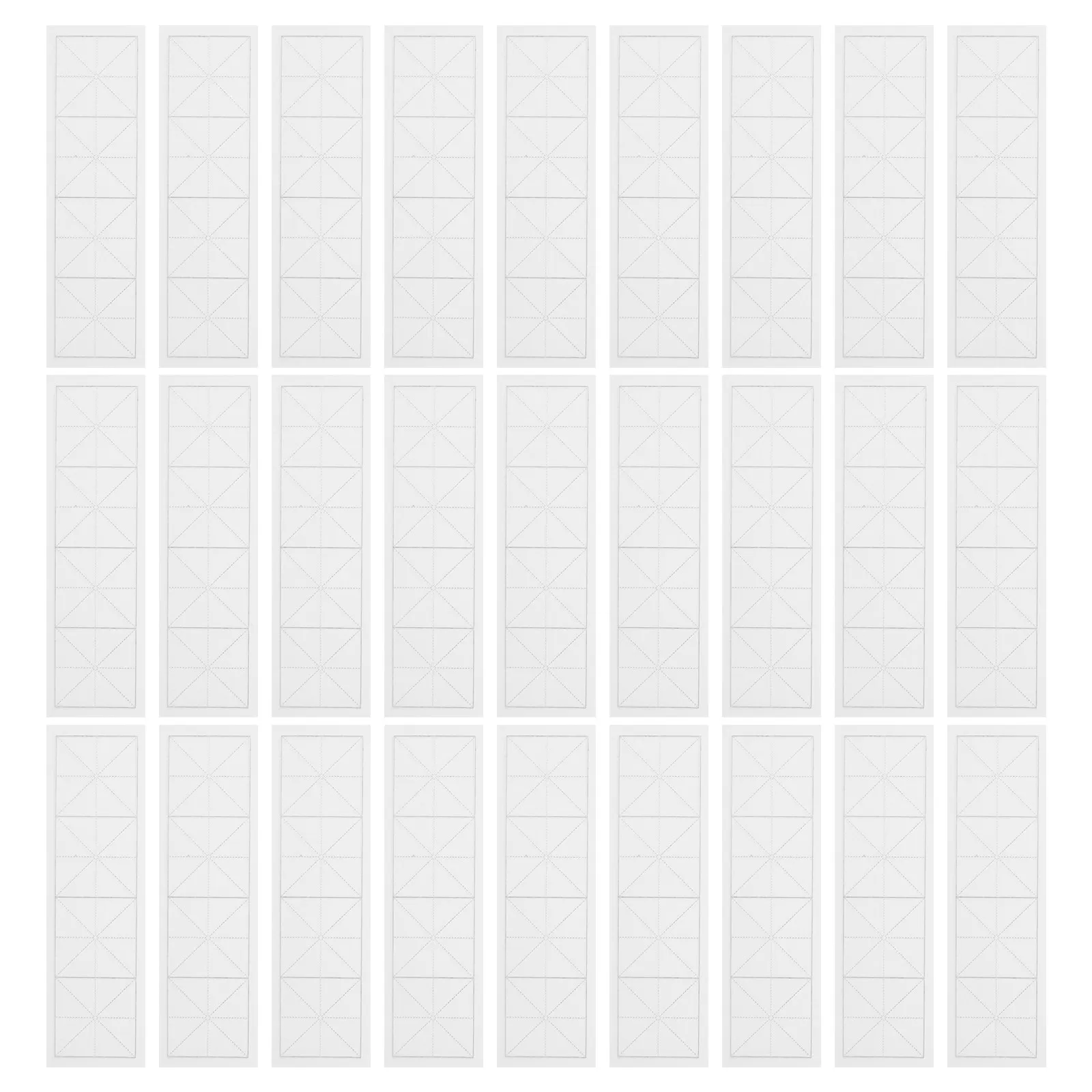300Pcs Calligraphy Xuan Paper Sheets Rice Paper Texture Grid Design for Students Brush Pen Practice No Bleedthrough Smooth
