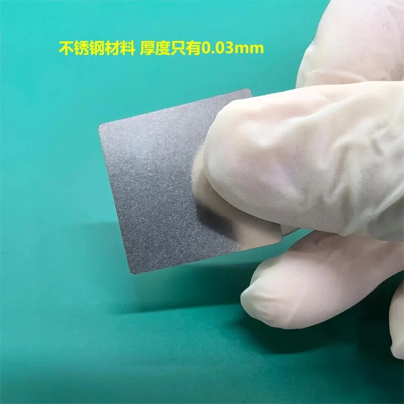 Juego de herramientas de reparación de iPhone, desmontaje de pantalla LCD de palanca de Metal con apertura de acero inoxidable, ultrafino, reutilizable, 0,03mm