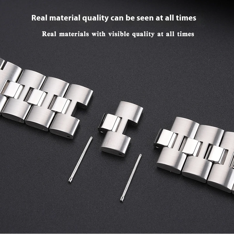 สายนาฬิกาสแตนเลสสำหรับผู้ชายสายนาฬิกาข้อมือ CBL2113 CBL2111 22มม. กันน้ำได้