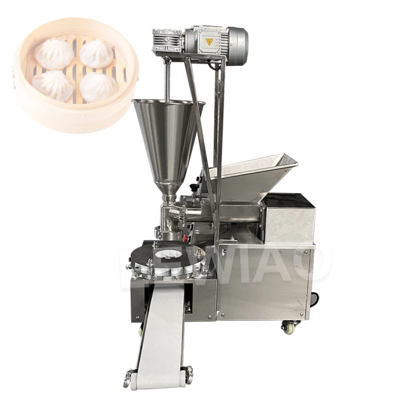 Автоматическая машина для наполнения булочек из нержавеющей стали с начинкой на пару, коммерческая настольная машина для наполнения булочек Baozi, оборудование для изготовления Momo