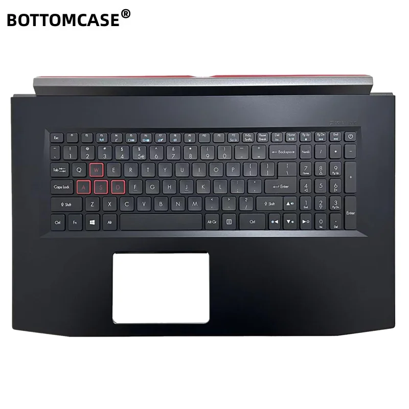 

New For Acer Predator Helios PH317-51 Laptop Upper Case Palmrest Cover Keyboard US 6B.Q29N2.001 Black