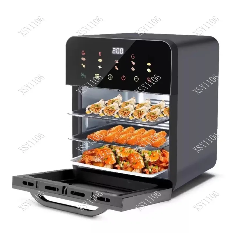 Large Capacity 3 in 1 Air Fryer Oven Steamer Microwave New Electric…