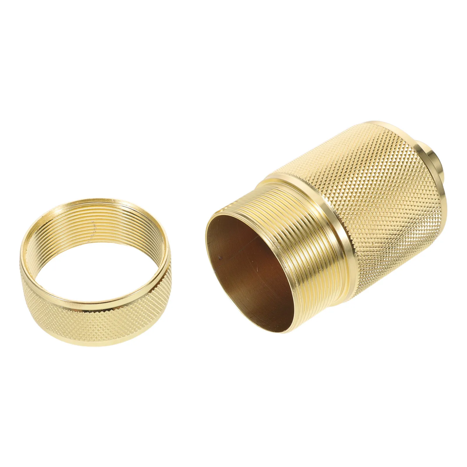 

Retro Pendant Light: E27 Lamp Socket Cup Pure Aluminum Base Modern Layered Design For Dining Room Café Wall Ceiling