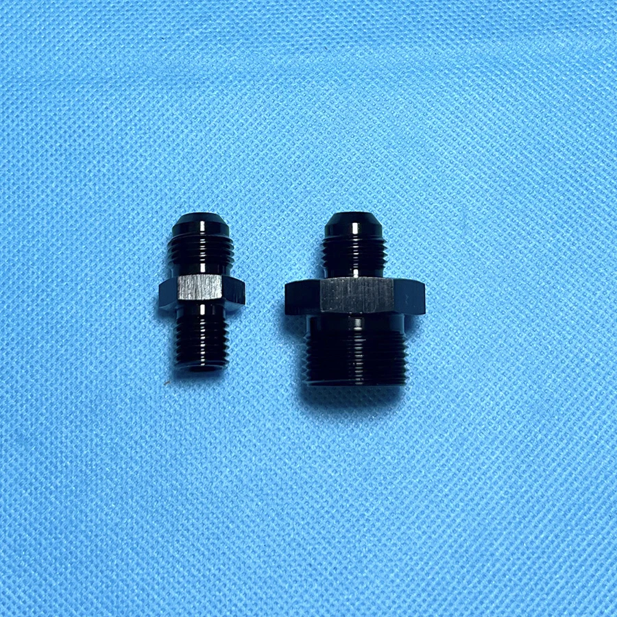 -6AN 6AN AN6 male To M12/M14/M16/M18/M20/ M22 x1.5 Thread Straight Fuel Oil Air Hose Fitting Male Adapter