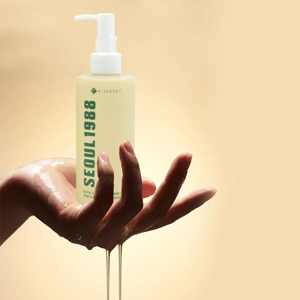 سيول 1988 200 مل مزيل مكياج من زيت الصنوبر وعشب الثلج ينظف عميق للمسام والأوساخ وبقايا المكياج للعناية بالبشرة #4