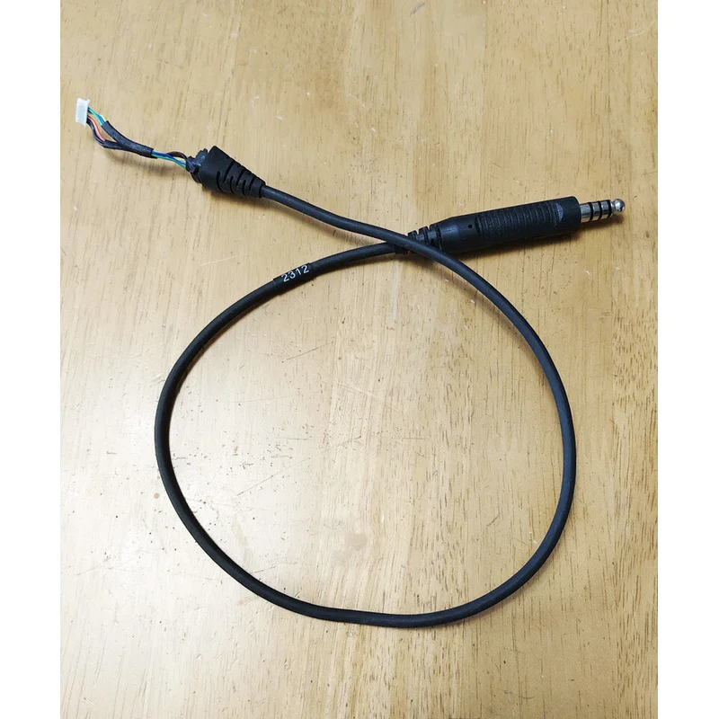 PP+ For Bose A20 Headset Cable - U174 Helicopter Plug Straight Cord