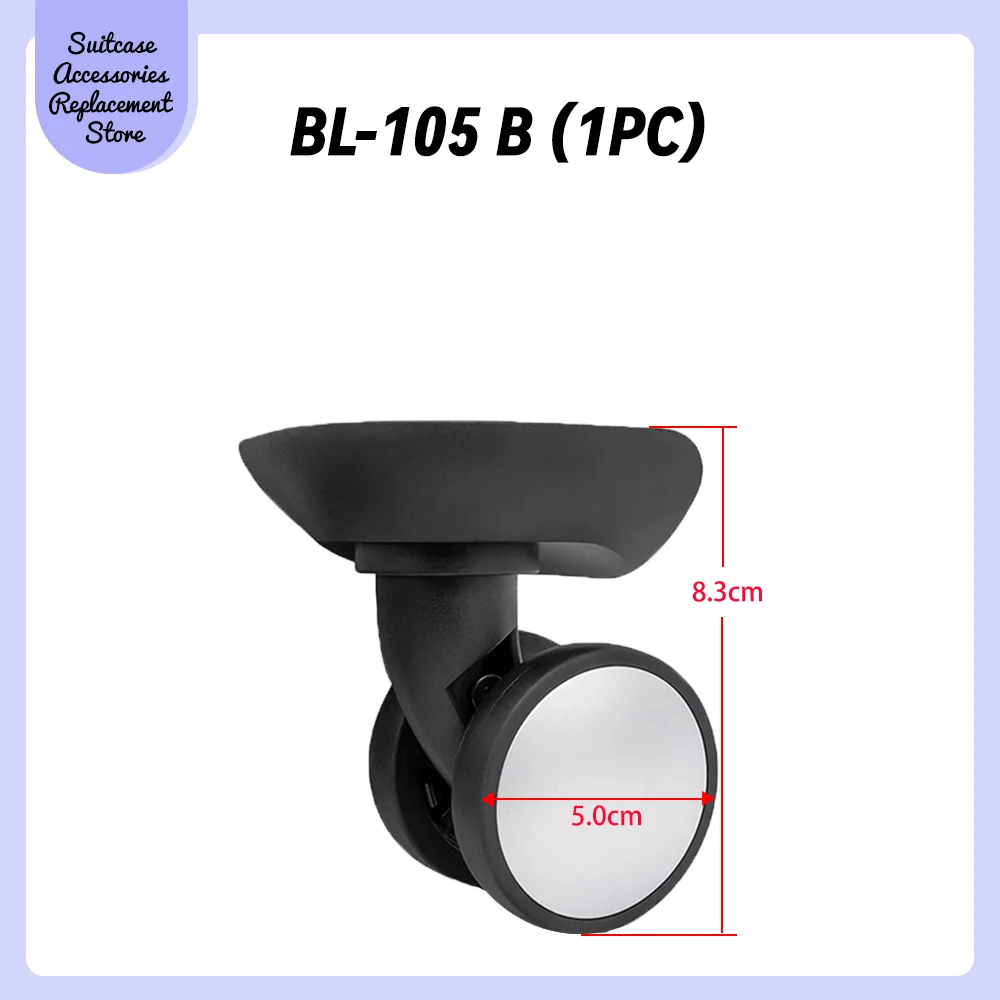 Suitable For BENLUN BL-105 Universal Wheel Handle Replacement Suitcase Silent Shock Absorbing Wheel Accessories Wheels Casters