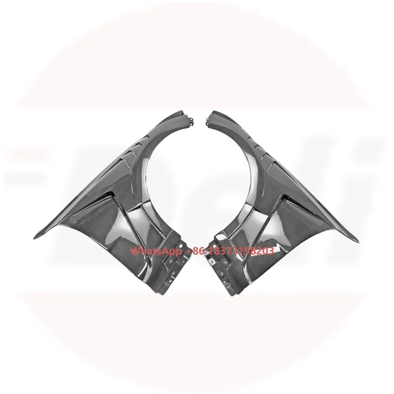 

High Quality Carbon Car Parts Fits for Kia Stinger DLF Type 2 Carbon Fiber Front Vented Fender (with Upper Vent)
