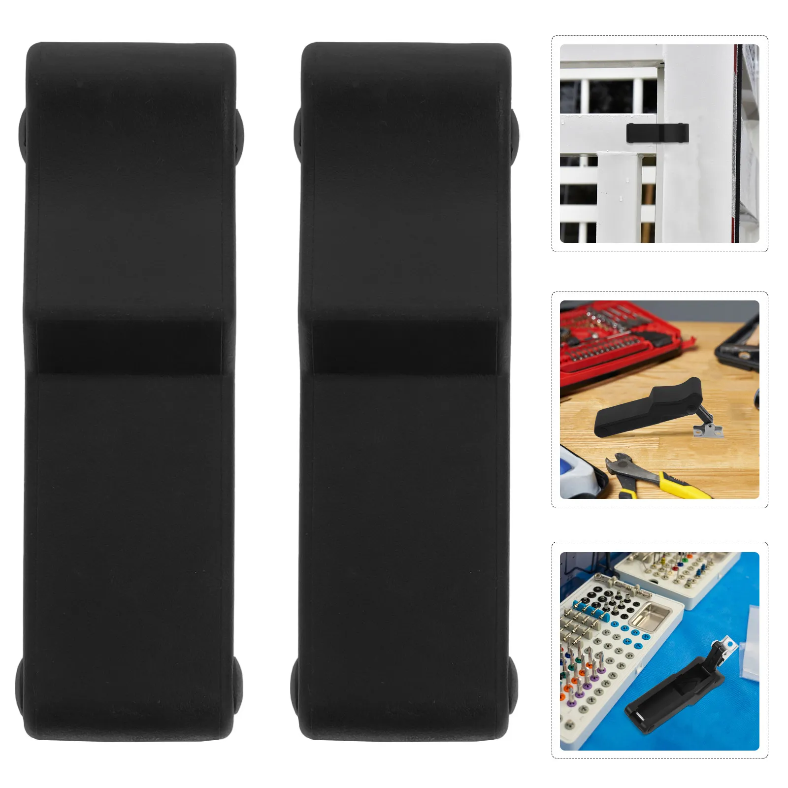 2Pcs Draw Latch Reliable Rack Latch Front Storage Lock for Boat Compartment Cargo Box Cooler Latches for Door Handle Cooler