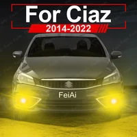 Para Suzuki Ciaz luces antiniebla LED bombilla de luz antiniebla delantera de doble Color 2014-2022 accesorios de ajuste Ciaz 2015 2016 2017 2018 2019 2020