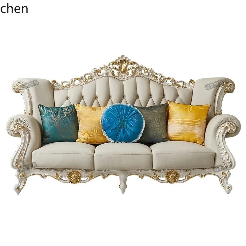 SA-10 Sofa Set Small Apartment Living Room High-End Villa Set Whole House Furniture