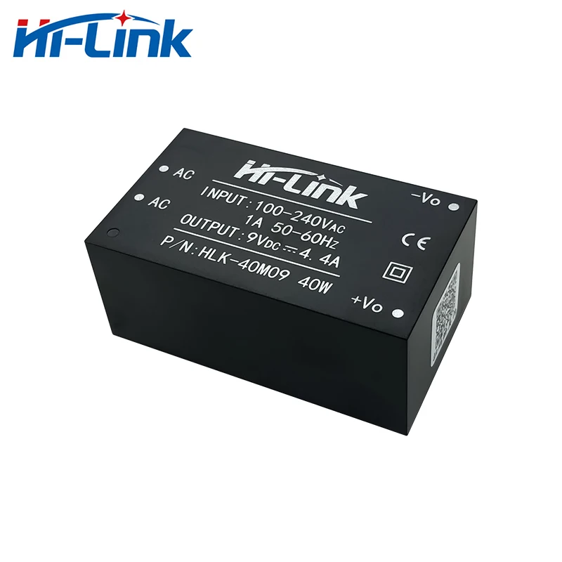 

Free Shipping 5pcs AC DC Isolated Power Supply Module 40W 9V 4.4A Output Consumer Electronics HLK-40M09