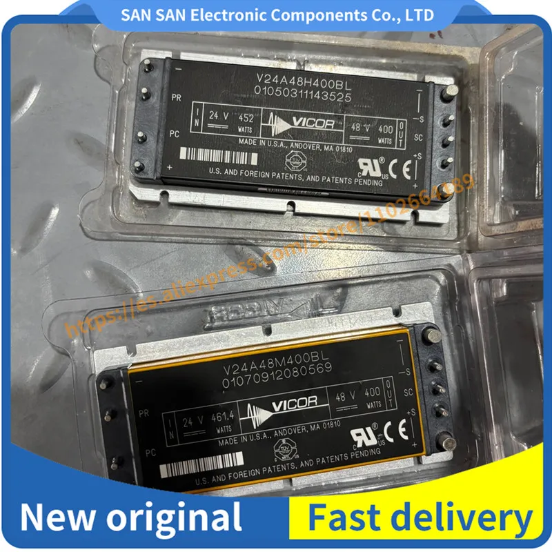 

V24A12C400AL V24A48H400B3 V24A28C400BL NEW 1PCS