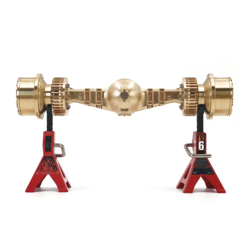 JDM Metal Side Reduction Rear Axle Front Axles for 1/14 RC Hydraulic Loader JDM-198 ZW370 JDM-88 JDM-166 E450C Articulated Truck