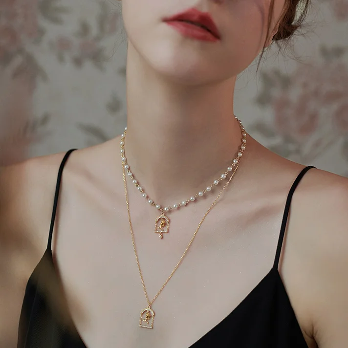 DOREMI One Name Earrings and Necklace set Tile Chain Round Regular Hoops Earrings Custom Letter Hoop Personalized Name Earrings