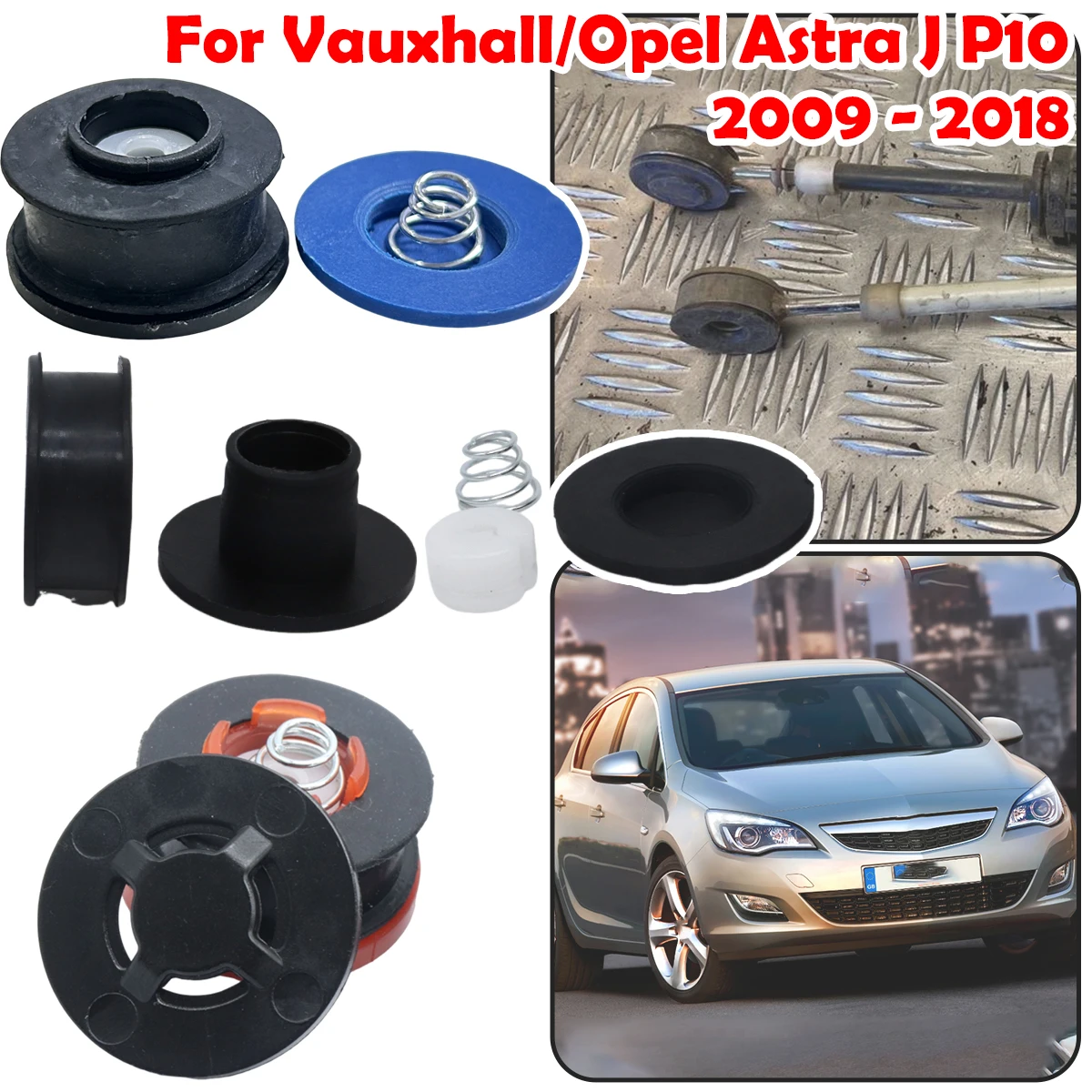 

Gear Linkage Repair Kit Gearbox Selector Shift Lever Cable end Connector Bushing For Vauxhall/Opel Astra J P10 2009 2010 - 2018