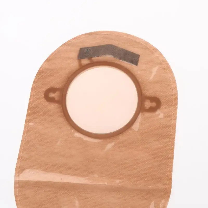 1 Set Zweiteilige, abtropfbare Beutel, Stoma-Zubehör, Kolostomiebeutel mit Ring und Öffnung, Ileostomie-Stoma-Pflege – Detail 10