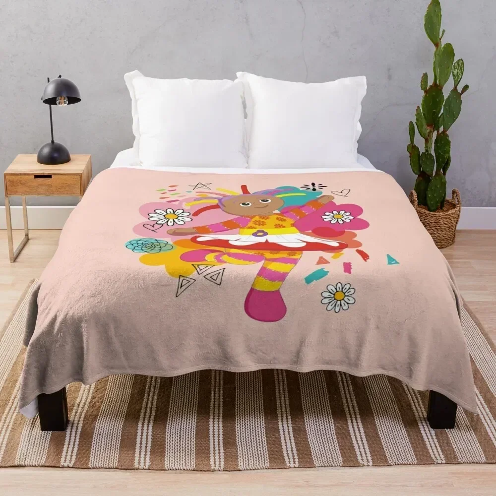 

upsy daisy In the night garden Throw Blanket Soft Cozy Blanket for Pet Kids Adults