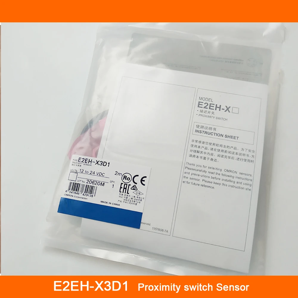 

New Proximity switch Sensor E2EH-X3D1 Proximity Sensor 3MM 2-Wire DC Nnormally Open High Quality Fast Ship